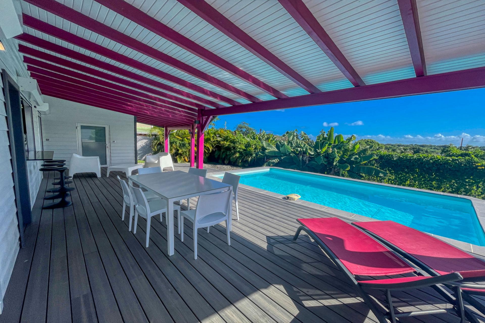 Location villa 4 personnes Sainte Anne Guadeloupe